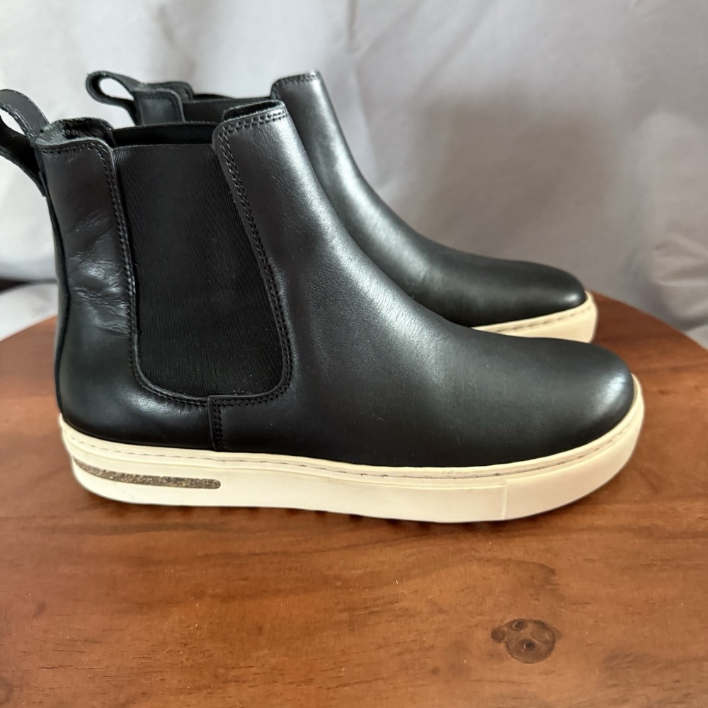 BIRKENSTOCK Bend Chelsea Black Leather Sneakerboot EU36/US W5-5.5/Narrow/Med Fit